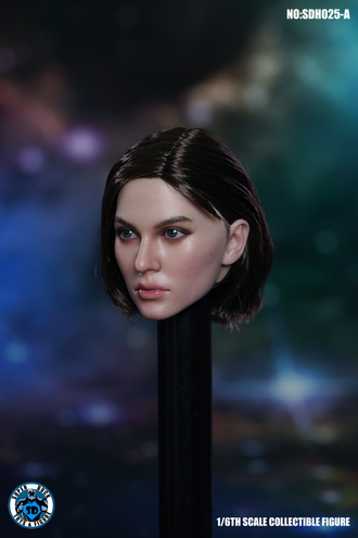 Женская голова (скульпт) Джилл Валентайн - 1/6 scale Female Head Sculpture (SDH025A) - SUPER DUCK