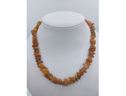 Бусы лечебные из необработанного янтаря