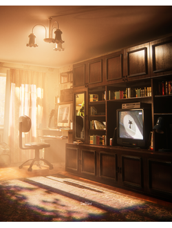 холст "После школы" #1