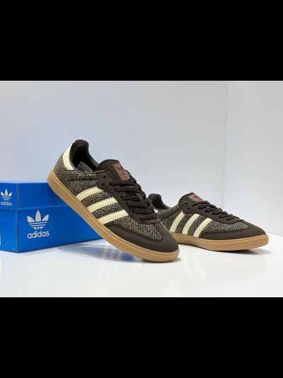 Adidas Samba OG Tweed Pack Dark Brown