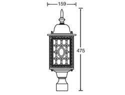 Садово-парковые фонари LONDON  S / L