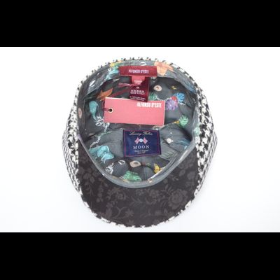 Кепка Alfonso D ' Este 41985 черно - белая