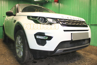 Защита радиатора Land Rover Discovery Sport 2014- black