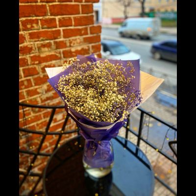 Букет из гипсофилы