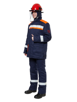 Костюм зимний женский рабочий защитный от электродуги СП08-З/V-2