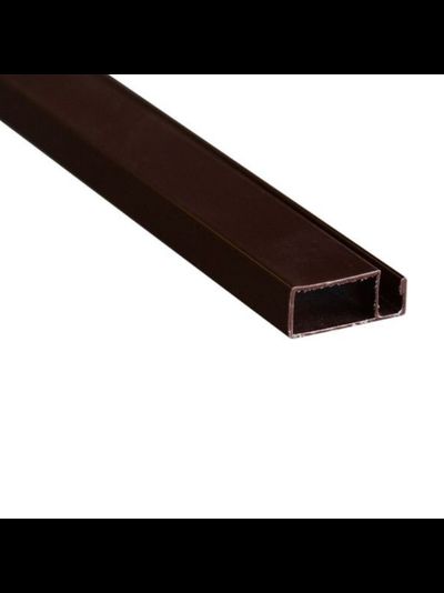 РАМНЫЙ ПРОФИЛЬ МОСКИТНОЙ СЕТКИ КОРИЧНЕВЫЙ  пачке 20шт по 6 метров 120 м.п ( Планете 6 п)