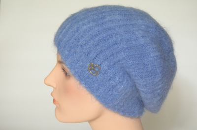 Vizio Италия 6946 BO голубой берет одинарный 21 цвет