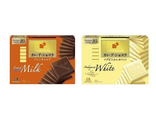 MORINAGA Молочный и белый шоколад, 18 шт