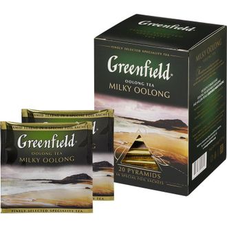 Чай Greenfield Milky Oolong зеленый 20 пакетиков