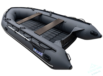 Лодка ПВХ Мастер Лодок Apache 3900НДНД Графит