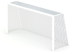 2219 Футбольные ворота большие белые