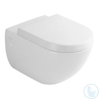 Унитаз подвесной Villeroy&amp;Boch Subway ( с крышкой Soft-close)