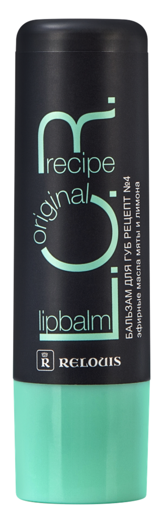 Relouis Бальзам для губ Рецепт №4 "L.O.R. Lipbalm Original Recipe"