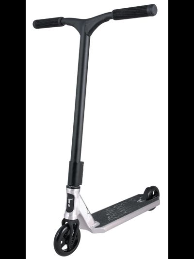 Трюковой самокат Tech Team Provokator 45 полированный, для начинающих райдеров, высота руля 50 см, д