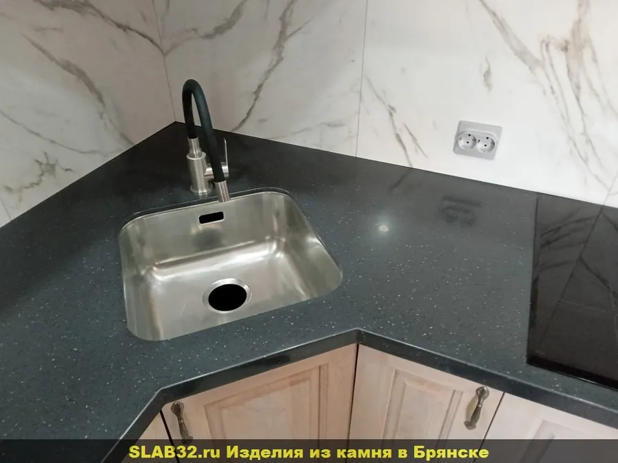 Столешница с мойкой в Брянске +7 915 535-90-79