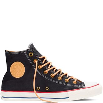 Кеды Converse Chuck Taylor All Star с оранжевой шнуровкой