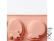 Форма силиконовая для льда и кондитерских украшений Доляна «Сочно», 21×12,5×1 см, 18 ячеек, цвет МИКС