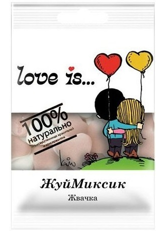 Мармелад LOVE IS ЖуйМиксик Жвачка  25гр (20)*8