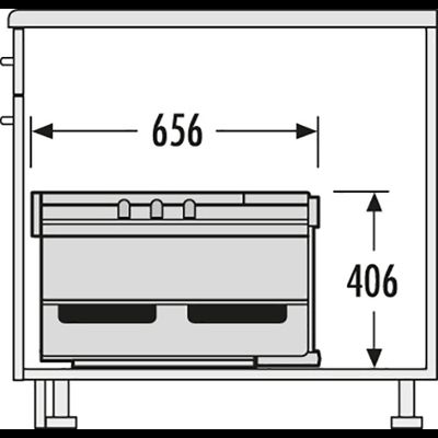 Встраиваемая система 40л Rondo-Comfort Hailo 3646-23