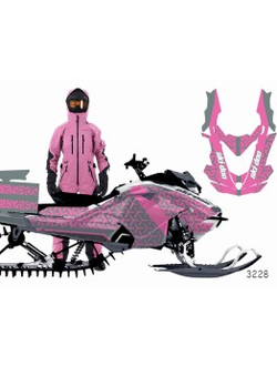 Наклейки на снегоход GEN4 G4 SKI DOO summit 2017 - 2021 #3228