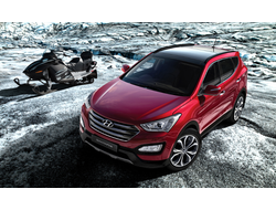 Автомобильные чехлы  Hyundai Santa Fe III с 2012 -2018 г.в.