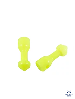 Желуди MVD для веревочных зацепов и тяг, ЖЕЛТЫЕ. пара