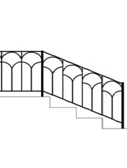 Перила сварные (арт. ПС-05)