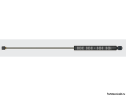 Копье L=100cm (прямое) с вращением. M22, 400bar, нерж.сталь