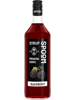 Сироп Spoom Ежевика, 1 л (для кофе, коктейлей и десертов)