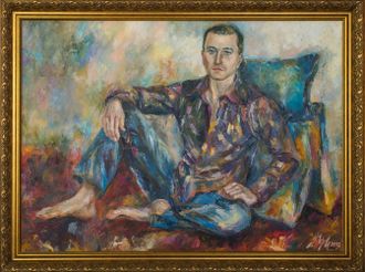Картина Мужской портрет Круглова Ирина