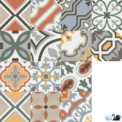 Керамогранит Creto Poly MIX 20х20 см