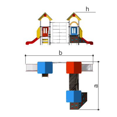 Детский игровой комплекс Romana 104.12.00