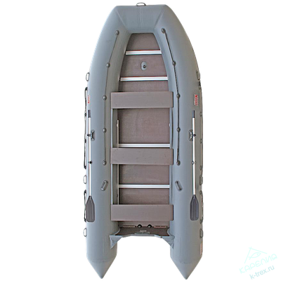 Лодка ПВХ Мнев и К Титан-480 Серая