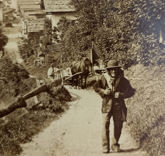 "Berchtesgaden" фотография на картоне 1880-е годы