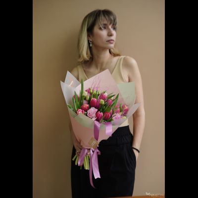 Букет 50 на день влюбленных