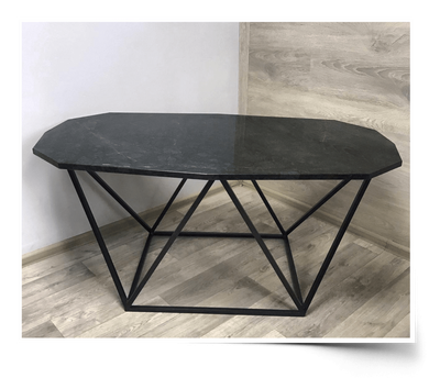 Журнальный столик из мрамора India Green - 3