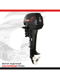 Мотор лодочный GOLFSTREAM Т15FWS