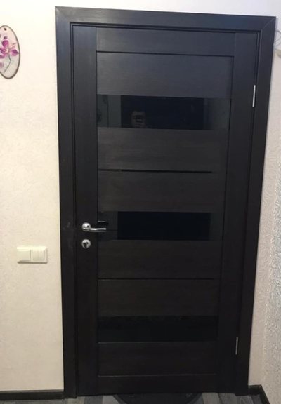 ТУЛЬСКИЕ ДВЕРИ. НЕАПОЛЬ 601. ВЕНГЕ/ LACOBEL BLACK