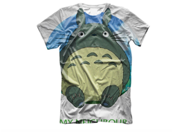 Футболка с полной запечаткой Мой сосед Тоторо, Totoro №30