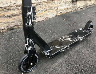 Самокат Трюковой GANG #3 Черная молния купить в Спб НЕДОРОГО и со ...