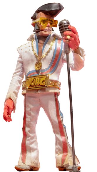 Король Пелвис (Элвис Пресли) - Коллекционная ФИГУРКА 1/12 THE KING ...