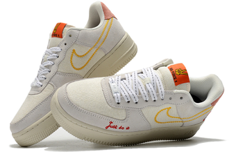 Nike Air Force 1 Low Sail Bleached Coral Solar Flare