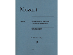 Mozart. Piano Pieces from the "Nannerl Music Book"