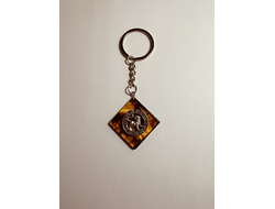 Брелок знак зодиака лев