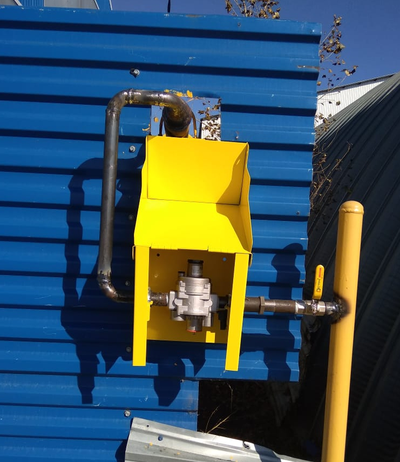 Обогреватель газового редуктора пониженного давления