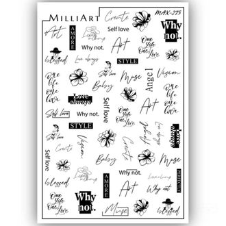 Слайдер-дизайн MilliArt Nails MAX-275