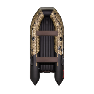 Моторная лодка Таймень NX 4000 НДНД PRO камуфляж камыш/черный
