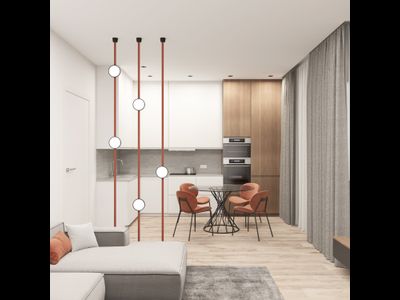 Трековый светильник BELTY FLOW DK5566-BK