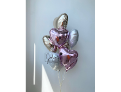 Фонтан из 9 сердец