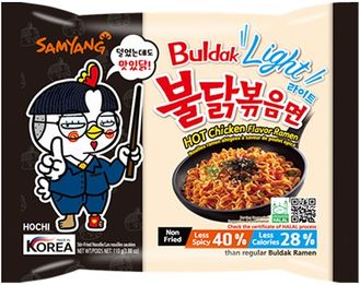 Лапша Samyang Hot Chicken Ramen со вкусом курицы средне-острая 110 гр (16 шт)